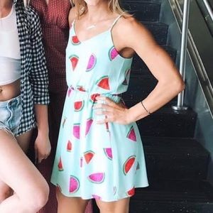 Watermelon Slice Everly Dress - Small